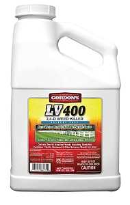 Gordon's 8601072 Weed Killer, Liquid, White, Spray Application, 1 gal