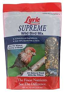Lyric 26-19066 Supreme Mix Bird Feed, 4.5 lb Bag