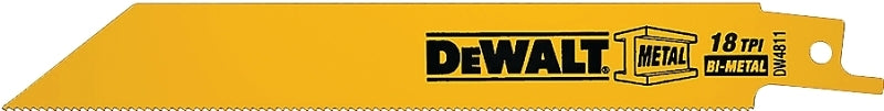 DEWALT DW4811 Reciprocating Saw Blade, Applicable Materials: Angle Iro ...