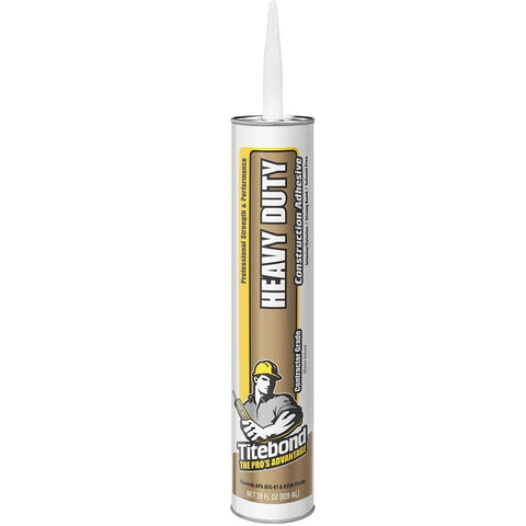 Titebond 7472 Construction Adhesive, Beige, 28 oz, Cartridge