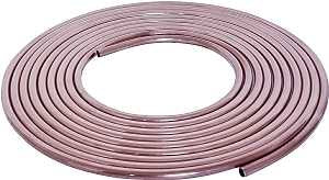 Streamline RC3810 Copper Tubing, 3/8 in, 10 ft L, Short, Coil