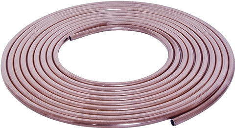 Streamline RC3810 Copper Tubing, 3/8 in, 10 ft L, Short, Coil