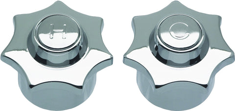 Danco 88080 Faucet Handle, Zinc, Chrome Plated, For: American Standard Heritage Two Handle Tub/Shower Faucets