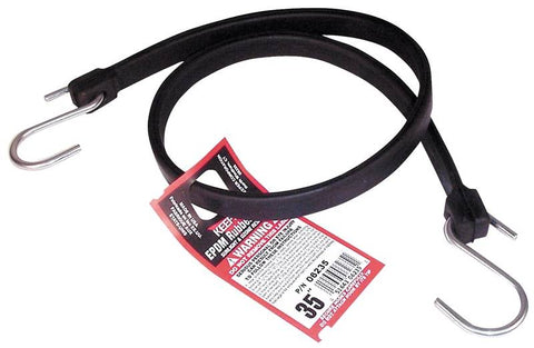 Hampton 06235 Non-Brittle Rubber Strap, 35 in L x 3/4 in W, Compounded EPDM