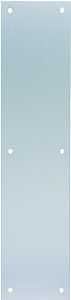 Schlage C8200PA28 3.5X1 Push Plate, Aluminum, Anodized, 15 in L, 3-1/2 in W