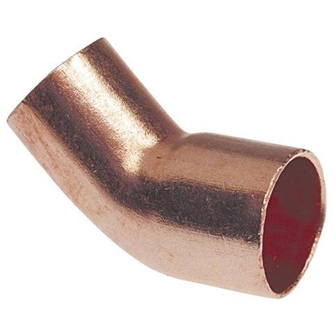 ELBOW 45DEG COPPER 1/2IN FTGXC
