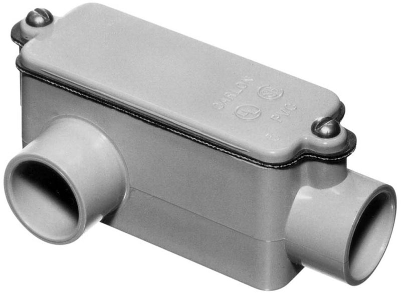 Carlon E985E-CTN Conduit Body, 3/4 in Hub, 6-9/32 in OAL, PVC – Shell ...