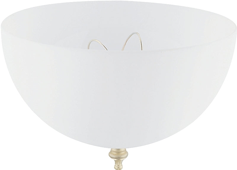 thumbnail image 2 of Westinghouse 8149400 Acrylic White Dome Clip-On Lamp Shade 2 of 6