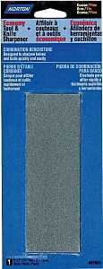 Norton 87933 Sharpening Stone, 6 in L, 2 in W, 3/4 in Thick, Coarse/Fine, Silicone Carbide Abrasive