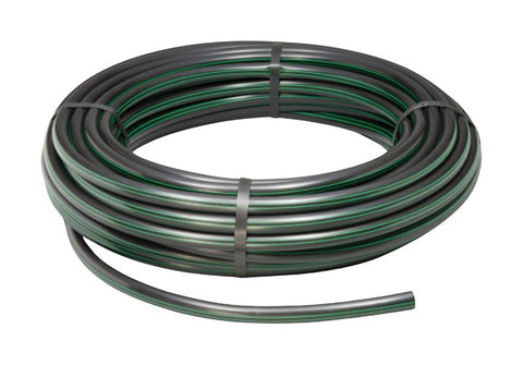 Rain Bird T63-100S Blank Distribution Tubing, 0.54 in ID, 100 ft L, Plastic, Black