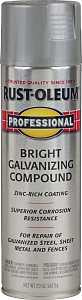 Rust-Oleum 7584838 Galvanizing Compound Paint, Bright Gray, 20 oz