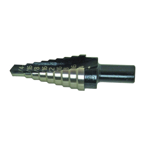 Irwin Unibit High Speed Steel Hex 1/4 - 3/4 in. Dia. Step Drill Bit 1 pc.