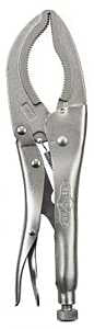 Irwin Original Series 12L3 Locking Plier, 12 in OAL, 3-1/8 in Jaw Opening, Plain-Grip Handle, 3 in W Jaw, 3 in L Jaw