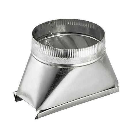 Lambro 120 Range Hood Transition, Round, Aluminum