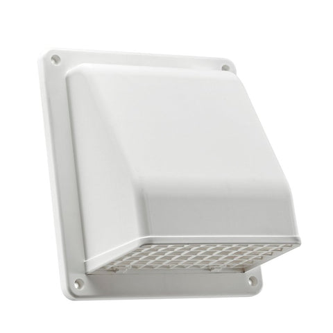 Lambro 351GR/351G Wall Cap, Plastic, Gray, For: Round Ducts