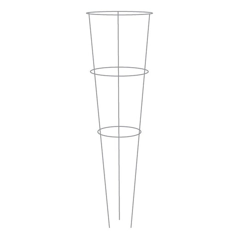 Glamos Wire 701002 Value Plant Support, 33 in L, 12 in W, Galvanized Steel, Pack of 25