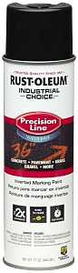 Rust-Oleum 1875838 Inverted Marking Spray Paint, Black, 17 oz, Can