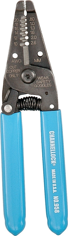 Channellock 958 Wire Stripper, 10 to 20 AWG Wire, 10 to 20 AWG Strippi ...