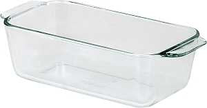 Anchor Hocking Oven Basics Series 81933OBL11 Loaf Dish, 1.5 qt, Glass, Clear, Dishwasher Safe: Yes, Pack of 3