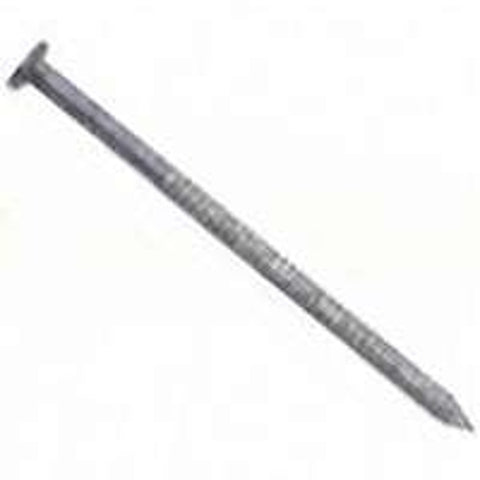 Maze STORMGUARD T4491AD50 Deck Nail, Hand Drive, 16D, 3-1/2 in L, Steel, Galvanized, Ring Shank, 50 lb