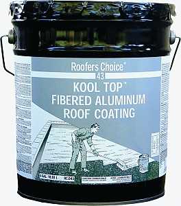 Henry Roofers Choice Series RC043070 Aluminum Roof Coating, Aluminum, 18.93 L Pail, Liquid