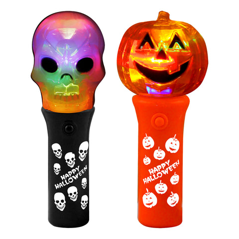 Magic Seasons 7.5 in. Prelit Spooky Spinner Lights, Pack of 12