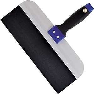 Vulcan 360223L Knife, 3-1/8 in W Blade, 10 in L Blade, Steel Blade, Taping knife Blade, ErgoSoft Handle, TPR/PP Handle