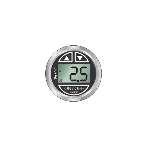 Faria Digital Depth Sounder, Chesapeake SS Black w/In-Hull Transducer