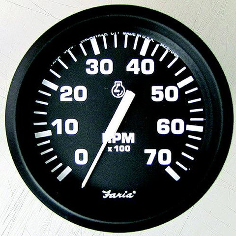 Faria 32812 Euro 4″ Gauge - Speedometer, 80 MPH
