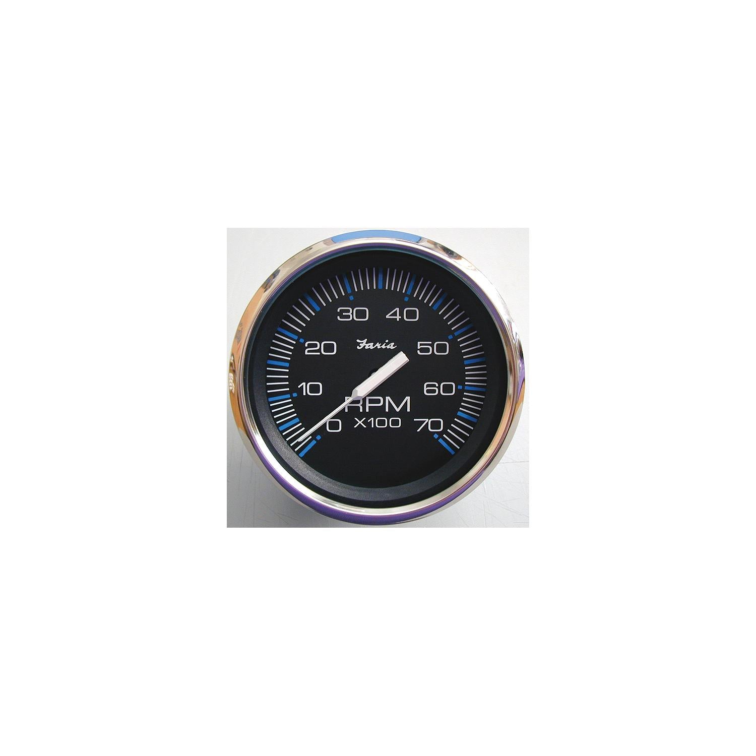 Faria Chesapeake SS Black 4″ Gauge - 7000 RPM Tachometer (All Outboard ...