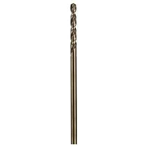 DEWALT DW1204 Drill Bit, 1/16 in Dia, 1-7/8 in OAL, Parabolic Flute, 3-Flat Shank