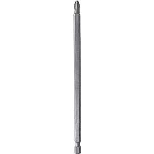 DEWALT DW2062 Power Bit, #2 Drive, Phillips Drive, 1/4 in Shank, Hex Shank, 6 in L, Steel