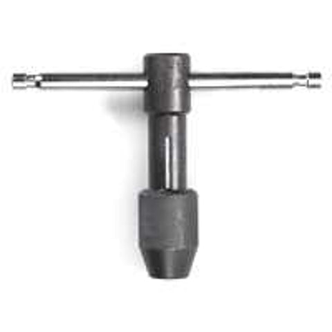 Irwin Hanson 12001ZR Tap Wrench, 8 in L, Steel, T-Shaped Handle