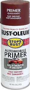 Rust-Oleum 2067830 Automotive Spray Primer, Red, 12 oz, Can