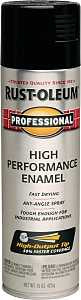 Rust-Oleum 7579838 Enamel Spray Paint, Gloss, Black, 15 oz, Can