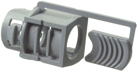 Halex 27515 Cable Connector, 1/2 in, Polypropylene, Gray, Pack of 10