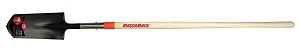 Razor-Back 47115 Ditch Shovel, 5-3/4 in W Blade, Steel Blade, Hardwood Handle, Straight Handle, 48 in L Handle