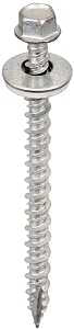 Acorn International SW-MW25G250 Screw, #9 Thread, High-Low, Twin Lead Thread, Hex Drive, Type 17 Point, 250/BAG