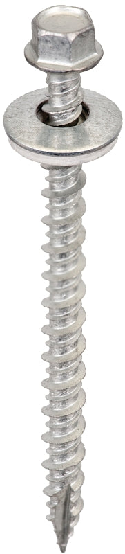 Acorn International SW-MW25G250 Screw, #9 Thread, High-Low, Twin Lead Thread, Hex Drive, Type 17 Point, 250/BAG
