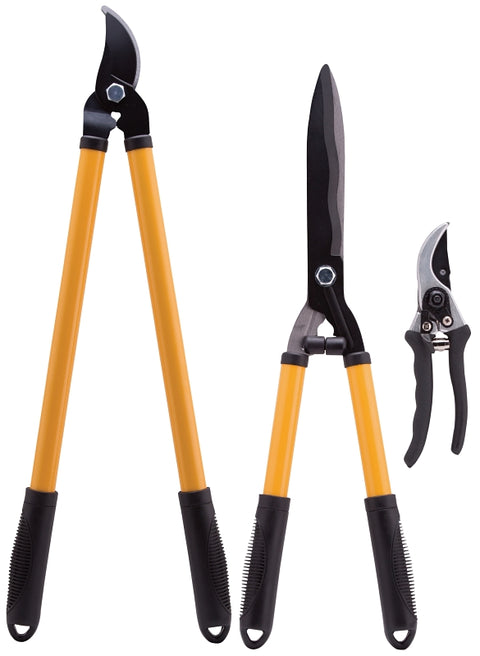 Landscapers Select GG-SET2 Pruner/Lopping Shear Set, 23 By-Pass Lopper: 1-1/4 8 By-Pass Pruner: 1/2 in Cutting Capacity, Pack of 6