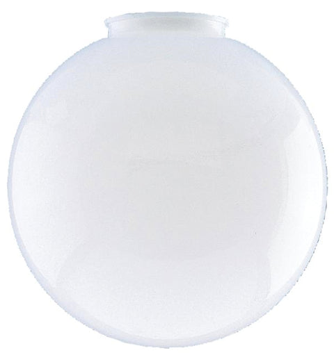 Westinghouse 8190000 Light Shade, 7-15/16 in Dia, Globe, Acrylic, White