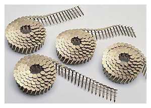 Bostitch CR2DCGAL Roofing Nail, 7/8 in L, 11 Gauge, Galvanized Steel, Smooth Shank