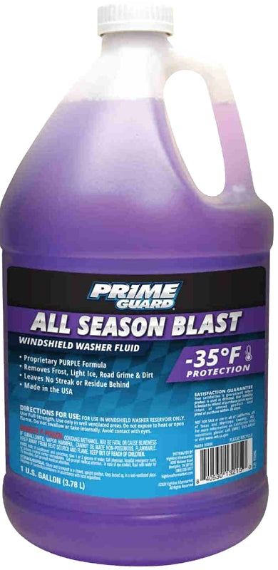Prime Guard Ice Cutter 93506 Windshield Washer Fluid, 1 gal Bottle, A Grade, Pack of 6