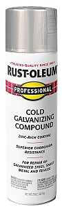 Rust-Oleum 7585838 Galvanizing Compound Paint, Cold Gray, Flat/Matte, 20 oz