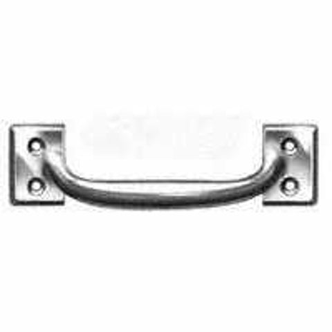 Schlage SP026A3 Sash Lift, 4 in L Handle, Aluminum, Brass, Pack of 20