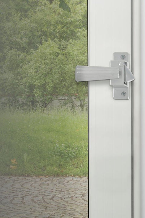 Wright Products V333 Pushbutton Latch, 1-3/4 in Hole Spacing