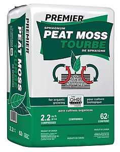 Premier 0128P Peat Moss, 2.2 cu-ft Bale