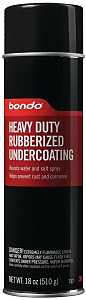 Bondo 737 Medium Rubberized Undercoat, 18 oz, Thick Liquid