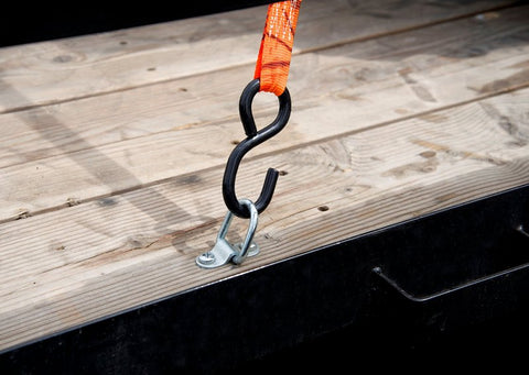 Keeper 04522 Anchor Point Wire Ring, Light-Duty, Steel