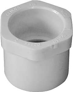 IPEX 435649 Reducing Bushing, 1 x 3/4 in, Spigot x Socket, PVC, SCH 40 ...